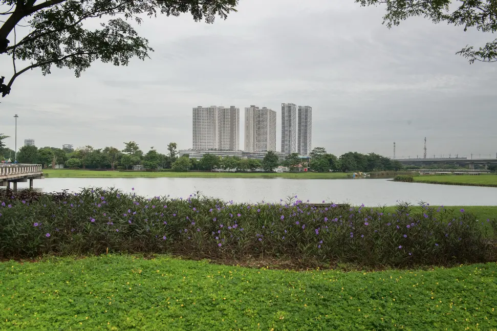 Kawasan Meikarta Lippo Cikarang terkait rencana pembangunan rusun subsidi