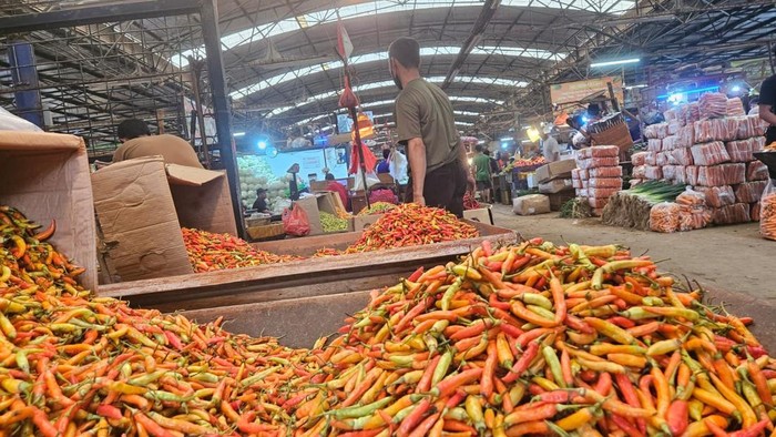 Harga cabai rawit merah nasional turun seiring penguatan pasokan